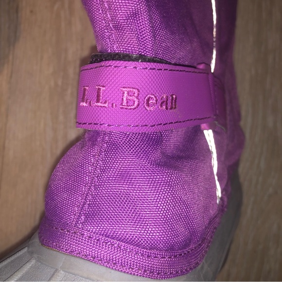 Ll Bean youth winter snow ski boots size 7 girls - Picture 7 of 8